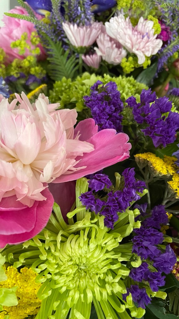 Colorful flower arrangement
